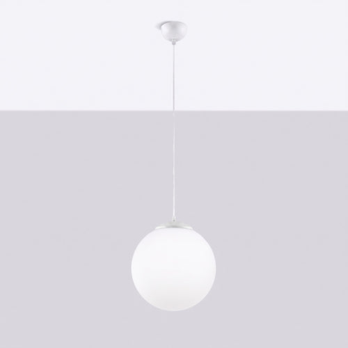 Sollux Lighting Hanglamp UGO 30 wit - 30x30x120cm