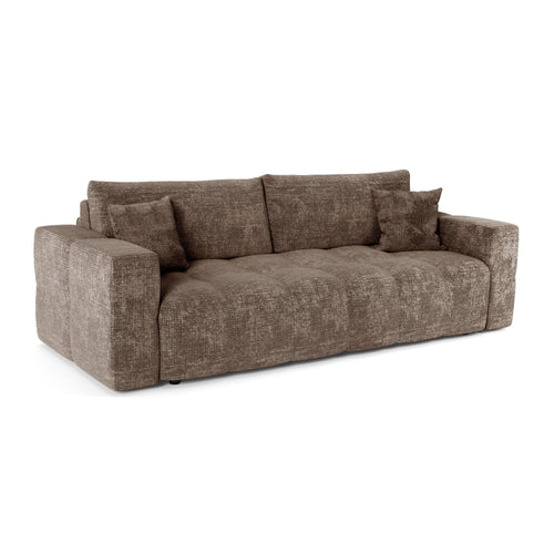 Premium Interiors - Snel uitklapbare slaapbank VIBE - gewaafd fluweel mol 226cm