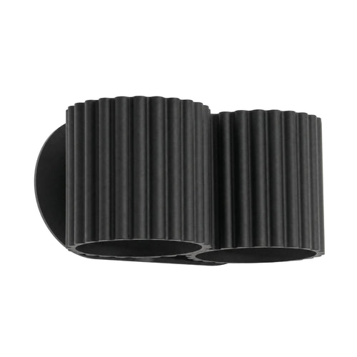 Sollux Lighting Wandlamp AURA 2 zwart G9 - 21x12x10cm