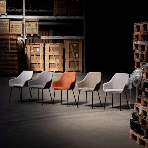 Kick eetkamerstoel Guus - Taupe - vtwonen shop