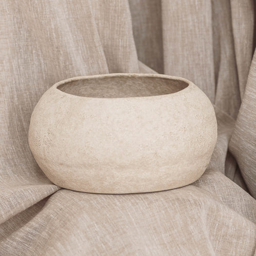 S|P Collection - Sierschaal 26xH13,5cm beige Cave