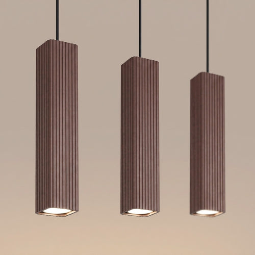 Sollux Lighting Hanglamp RAYO 3L bruin - 45x6x98cm
