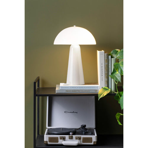 Leitmotiv tafellamp Vidrio Centro - wit - Ø30cm