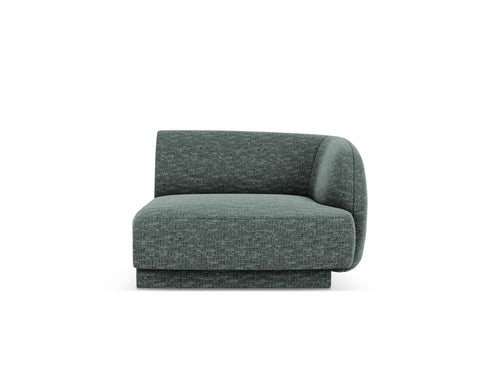 Micadoni rechter module Miley chenille olie - 90x90x70cm