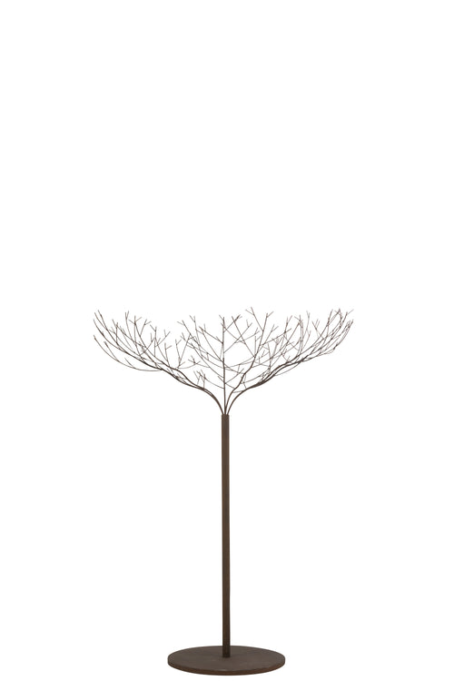 J-Line decoratie Boom - metaal - bruin - medium - vtwonen shop