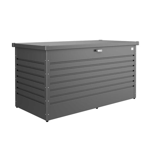 Biohort kussenbox hobbybox 160 donker grijs - metallic - vtwonen shop