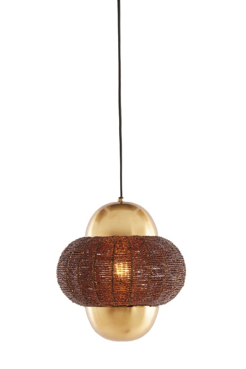Light & Living hanglamp CETARA - bruin - Ø26x28cm - vtwonen shop