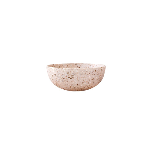 Tikamoon Ronde waskom van roze premium terrazzo ∅ 32 cm - Roze