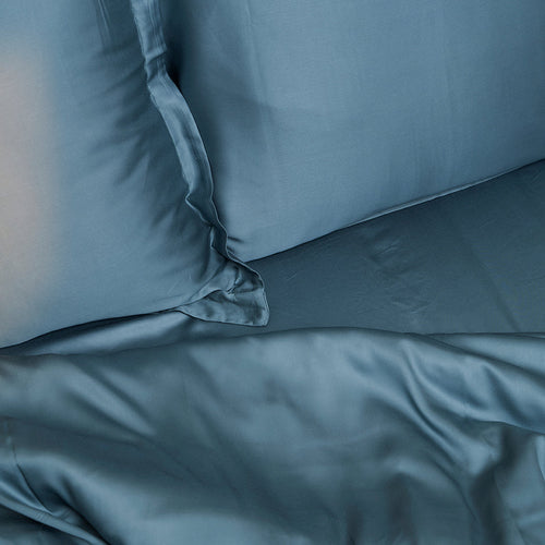 Coco & Cici - Bamboe Hoeslaken Ocean Blue - 90x220x30