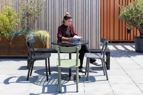 Zuiver Friday Tuinstoel Groen - Set van 2 - vtwonen shop