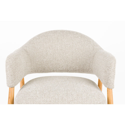 Housecraft Living Indy Fauteuil met armleuning lichtbruin/ Beige