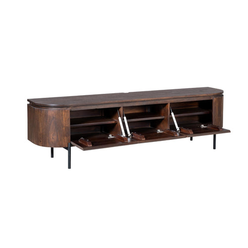 Starfurn Tv-meubel Excellent - Bruin Hout - 160x35x30cm