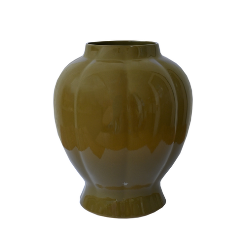 Royal Goedewaagen vaas - Ø21x25cm - Nature Green - vtwonen shop