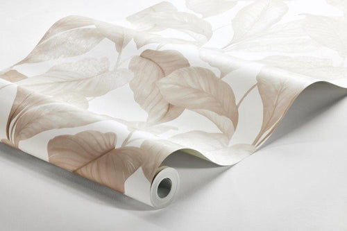 Borastapeter behang bladeren beige - 53 cm x 10.05 m - 660531 - vtwonen shop