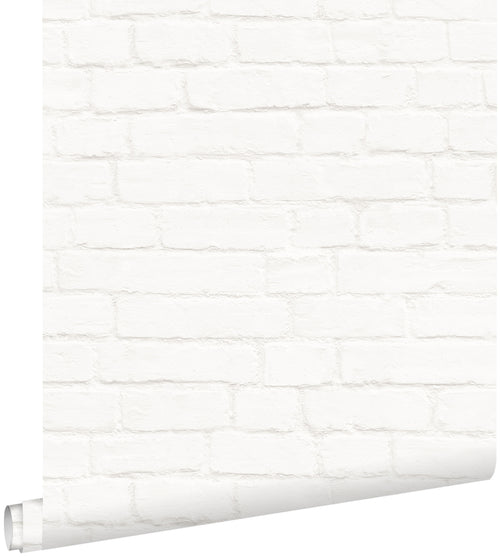 ESTAhome behang bakstenen gebroken wit - 53 cm x 10.05 m - 138532