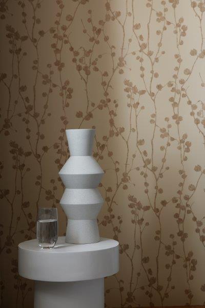 Borastapeter behang bladeren bruin - 53 cm x 10.05 m - 660552 - vtwonen shop