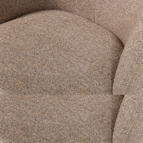 WOOOD draaifauteuil Shuffle - Melange - Bruin - 72x73x71 - vtwonen shop