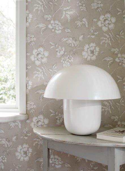 Borastapeter behang bloemen beige - 53 cm x 10.05 m - 660411 - vtwonen shop