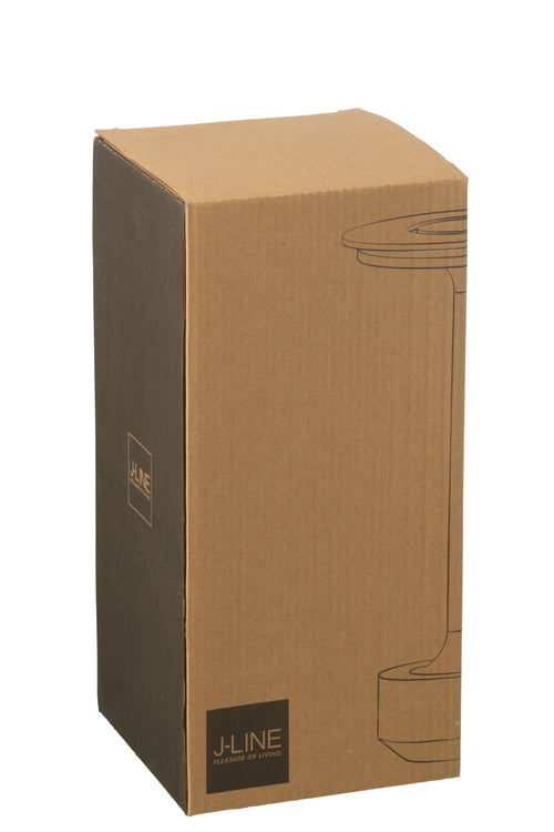 J-Line lamp Touch - kunststof - zwart - LED