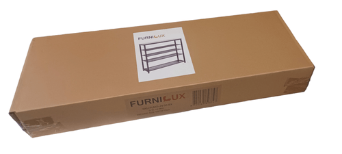 FurniLux Schoenenrek met 4 Roosters - Metaal - 100x30x92.5cm - vtwonen shop