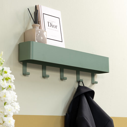 Spinder Design kapstok Dax Play 5 - Dusty Green - 5 haken