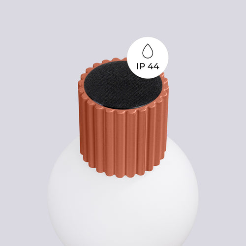 Sollux Lighting Wandlamp HALO rode okra IP44 - 12x17x12cm