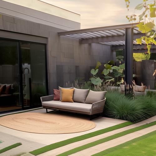 Mrcarpet Buitenkleed Jute Ovaal Outdoor Breeze Naturel 160 x 230cm - vtwonen shop