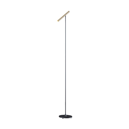 Artdelight Vloerlamp Kansas - Zwart/Champagne