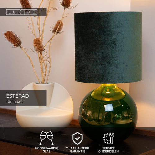 Lucide tafellamp ESTERAD - 1xE14 - Groen