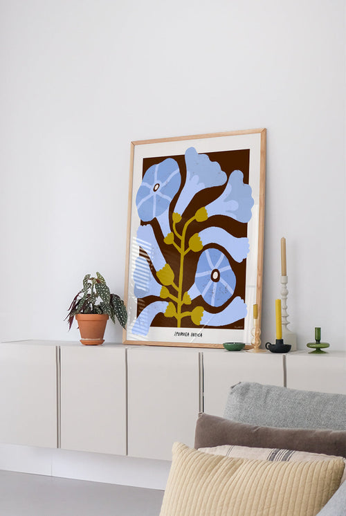 Madelen - Ipomoea Indica - PSTR studio Kunst Poster - vtwonen shop