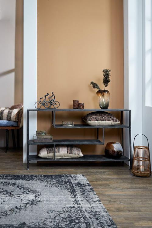 Light & Living side YLAYA - 140x35x80.5cm - zwart