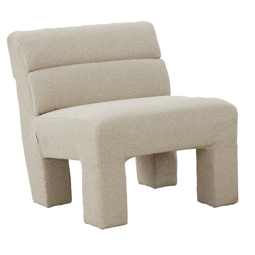 DÉJA Living Fauteuil Emma - Stof - Beige - vtwonen shop