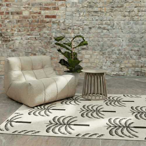 Buitenkleed Oase zwart/wit - Interieur05
