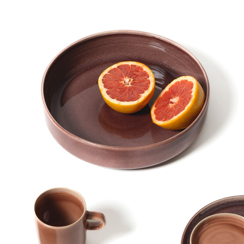 Ona - Serveerschaal 28xH7cm raspberry Duna