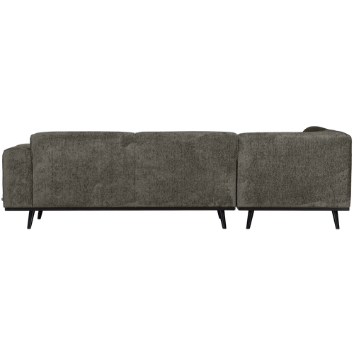 WOOOD hoekbank links Statement - Polyester - Frost - 77x274x210 - vtwonen shop