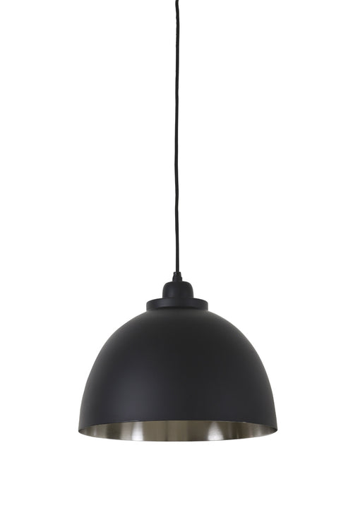 Light & Living hanglamp  - zwart - 30x30x26 cm