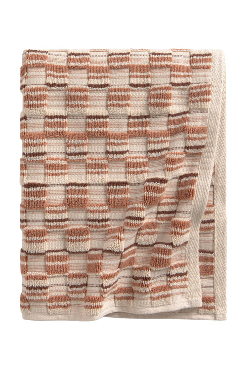 Calma House Badhanddoek Mercurio - Aardekleur - 90x150