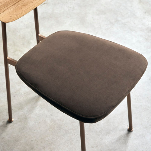 Tikamoon Eiken stoel in bruin - Bruin - vtwonen shop