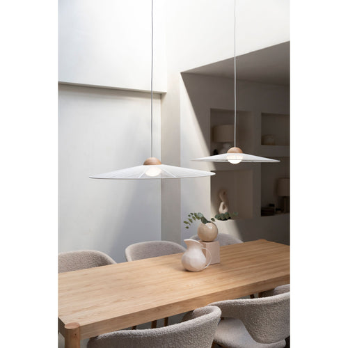 Zuiver Belle Hanglamp Rond 80 cm Beige - vtwonen shop