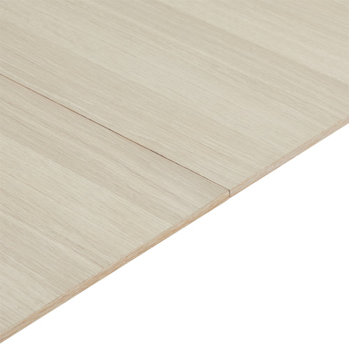 Furnhouse uitschuifbare eettafel Porto - Witte olie - 220/320x105 cm