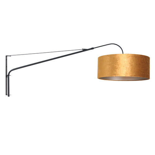 Steinhauer wandlamp elegant - 1 lichts - 145x 56 cm - zwart goud