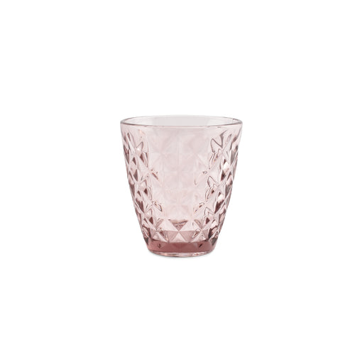 Salt & Pepper - Glas 22cl roze Prisma - Set van 4 - vtwonen shop
