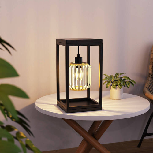 HOME DELUXE Tafellamp ZITA - Zwart