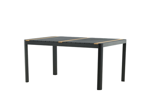 Rebellenclub tuintafel ferna - 150 x 90cm - zwart - vtwonen shop