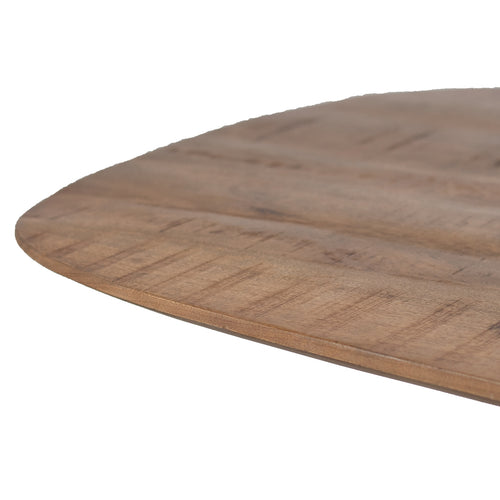 Giga Meubel Eettafel Jordan - Bruin Mangohout - 240x100x76cm - vtwonen shop