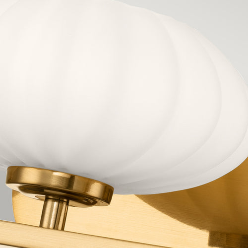 Elstead Kichler Pim Badkamer Wandlamp Vos Goud, 3000K, IP44