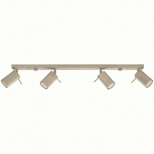 Sollux Lighting Plafondlamp RING 4L taupe - 80x6x16cm