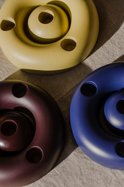 noo.ma LUMS Kaarsenhouders - Blueberry Pie - vtwonen shop