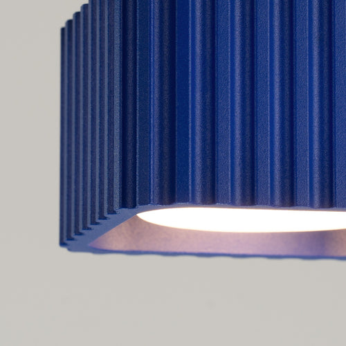 Sollux Lighting Plafondlamp RIFF 1 ultramarijn Gx53 - 10x10x6cm