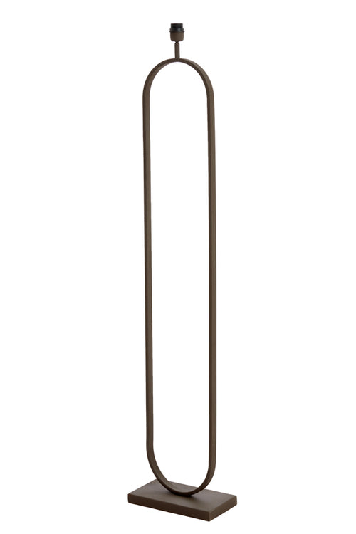 Light & Living vloerlamp JAMIRI - 30x15x142cm - bruin